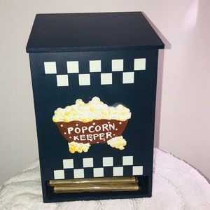 Kitchen - Popcorn Storage Keeper Box 3-D Emblem Kitchen - Popcorn Storage Keeper Box 3-D Emblem